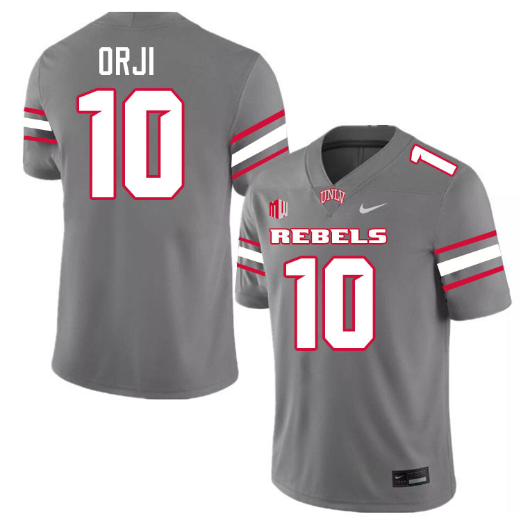 Alex Orji UNLV Jersey,UNLV Rebels Football Uniforms,Jerseys,Gears-Grey Alex Orji UNLV Jersey,UNLV Rebels Football Uniforms,Jerseys,Gears-Grey